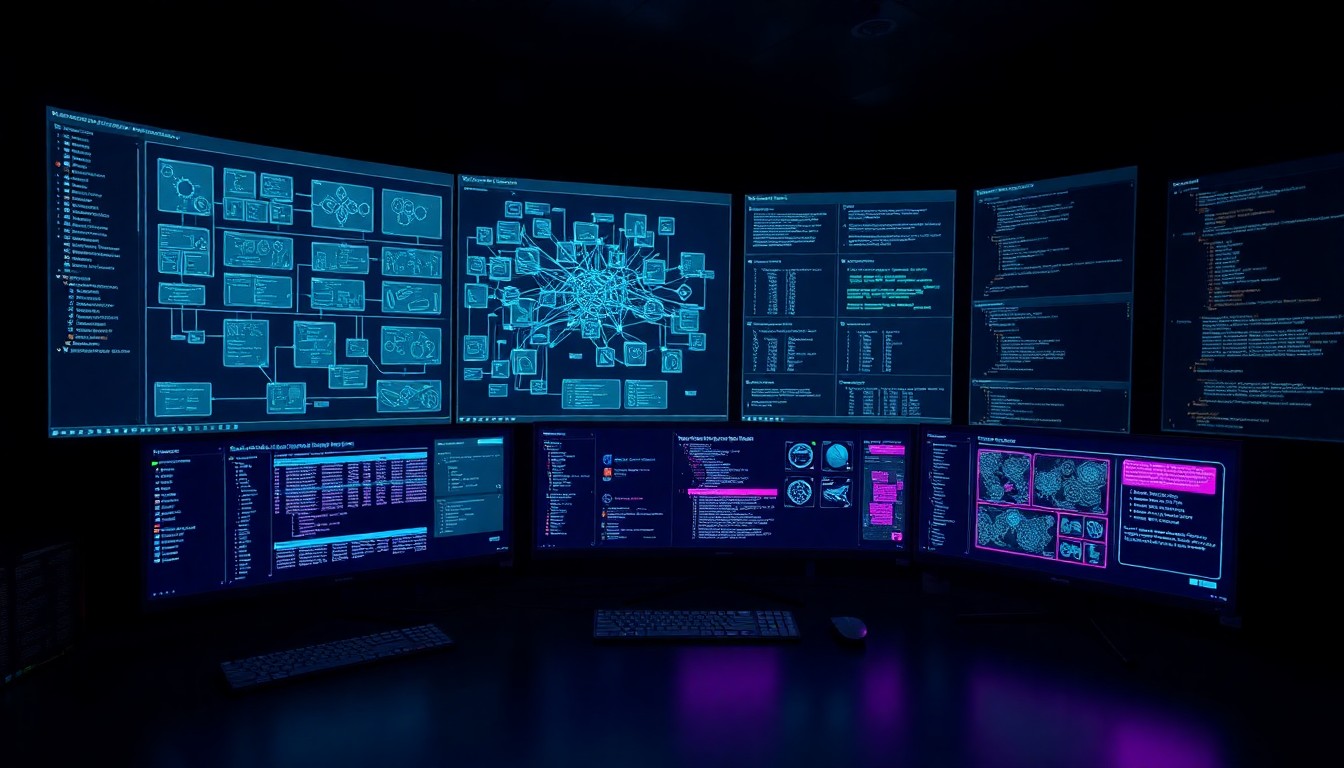 AI-powered Unreal Engine development workspace with code suggestions and 3D viewport